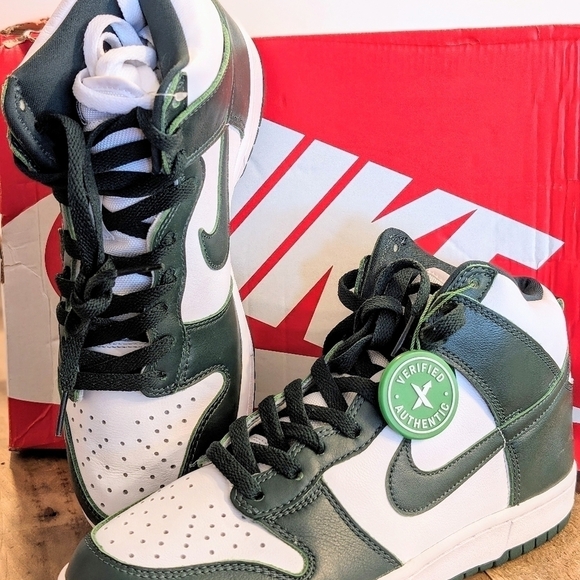 NWT Nike Dunk High SP Spartan Green Sz. 7.5 Men / 9 Women - Picture 3 of 11